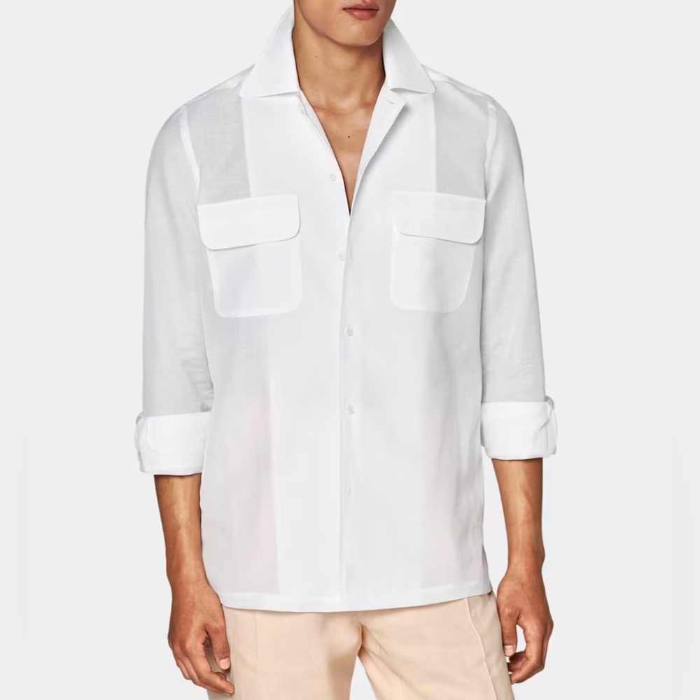 Suitsupply safari shirt, mint condition